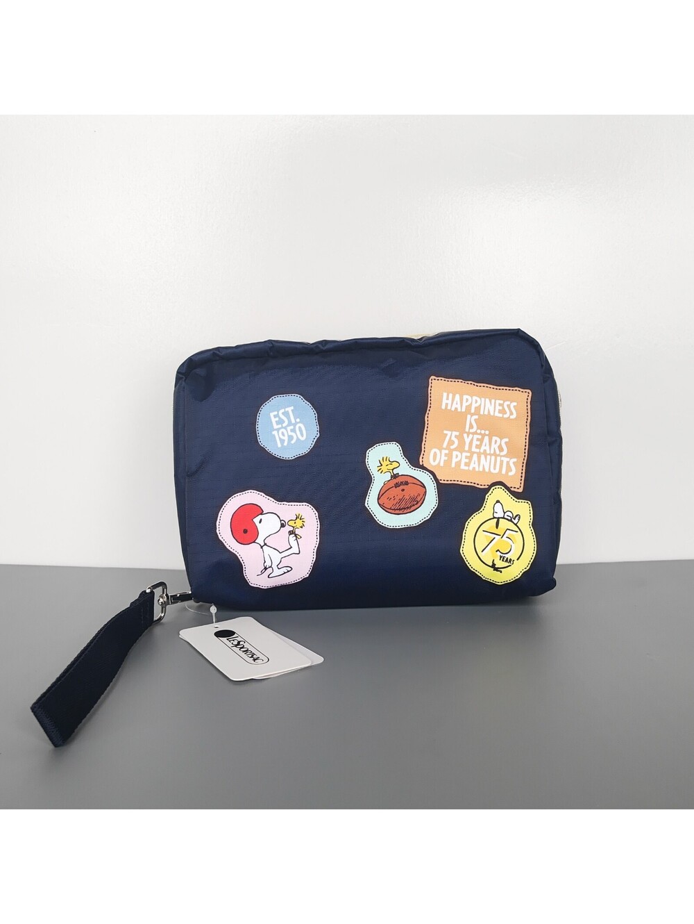 LeSportsac x Peanuts Snoopy Extra Large Rectangular Cosmetic Bag NWT